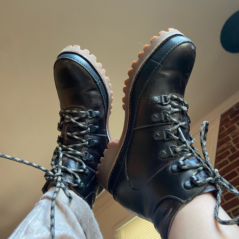 Deep brown Chaco boot size 7 womens.